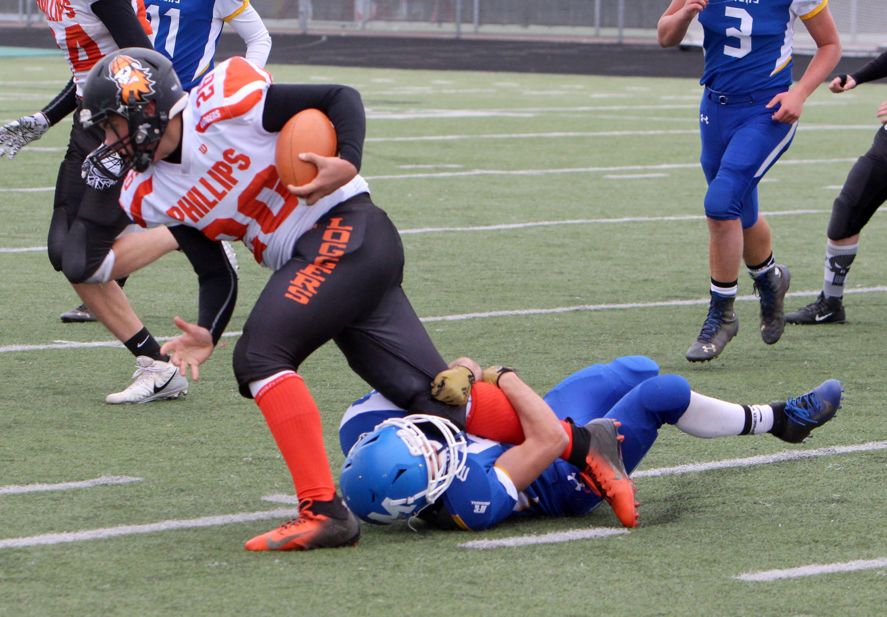 Phillips at McDonell football 9-29-18